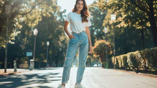 Mom Jeans kombinieren