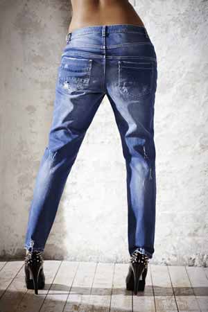 Tapered Damenjeans